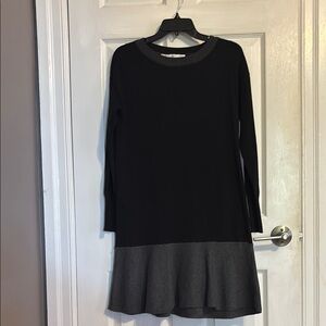 Black and Gray 100% Cotton Dress